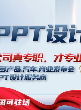 PPT代制作美化设计发布会竞聘企业宣传推介汇报招商BP路演答辩QC