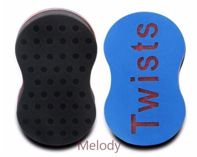 Curly hair twist sponge curly sponge eight-shaped hairsponge
