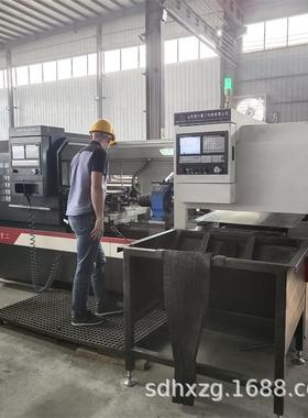 轴数控双头机床出口辊子双端车内孔矿山托辊管加工双头车优惠