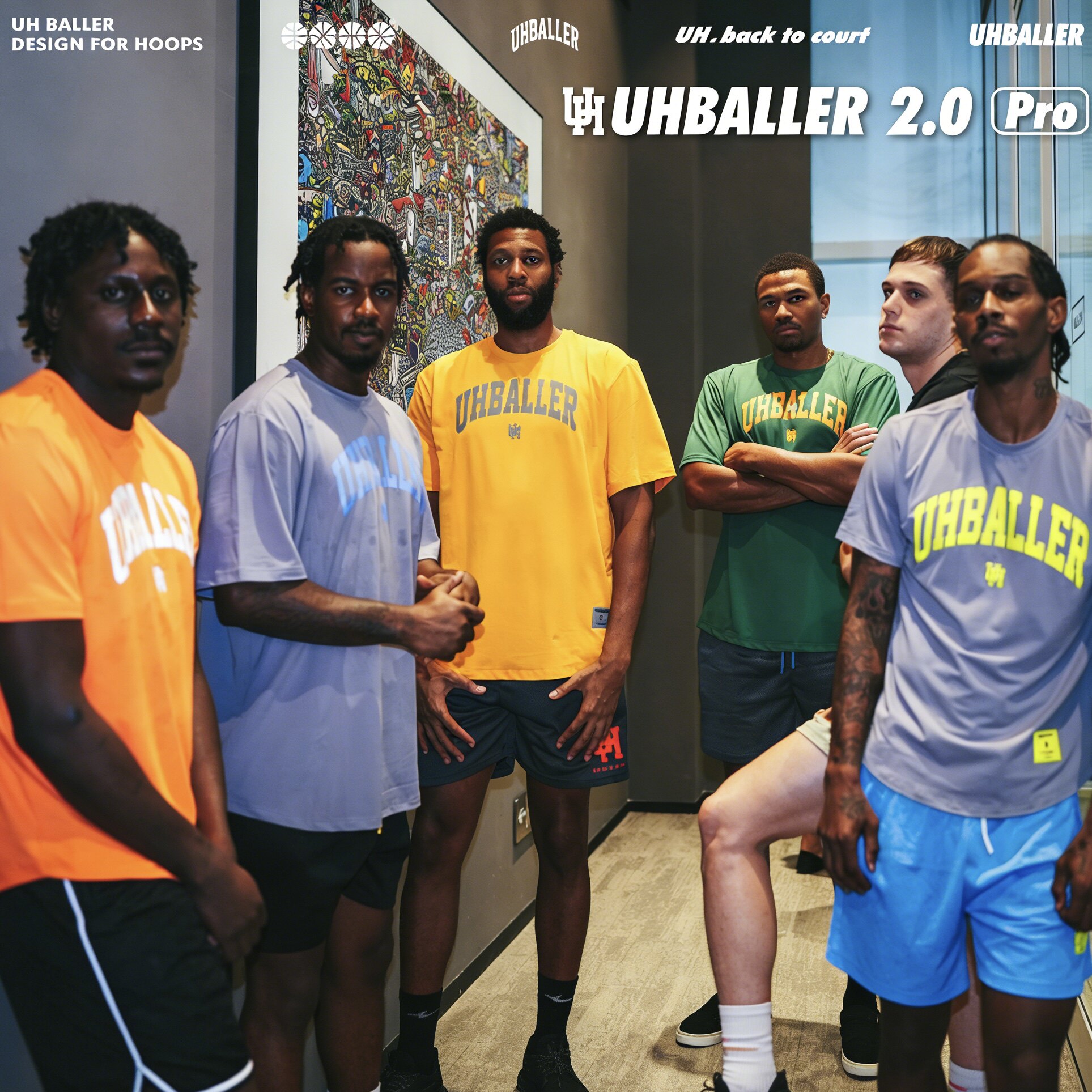 UH篮球短袖2.0pro夏季训练健身运动T恤男圆领美式透气速干投篮服