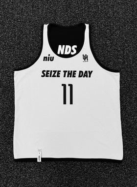 UH美式双面篮球服套装定制比赛球队队服订制速干训练服男球衣印字