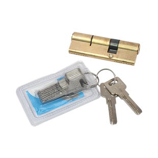 防盗门锁芯通用型家用入户铁大门锁进户叶片锁芯锁心钥匙A级B级