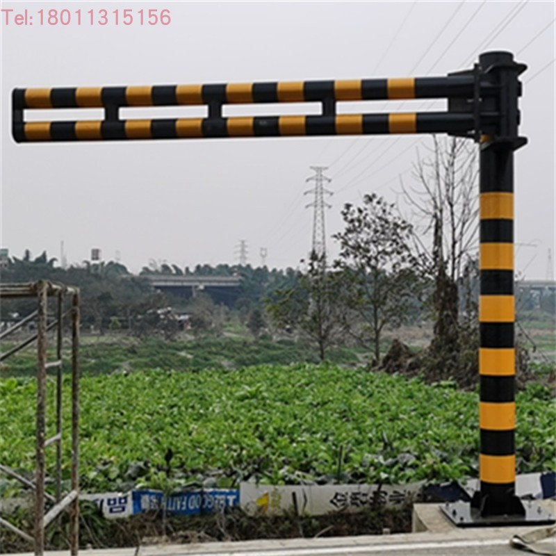 村道公路小区活动式限高架可升降式龙门架定制限高杆限高标志牌
