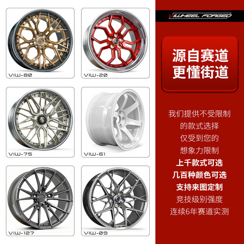 锻造轮毂赛级品质适用99%车型