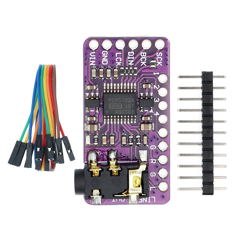 GY-PCM5102I2S数字音频DAC板