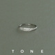 S925通体纯银满镶高碳钻戒指 TONE 珠宝工艺 气质高级感精致叠戴