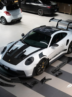 美国1016 INDUSTRIES 保时捷911 992 GT3 RS 碳纤维套件 原厂替换