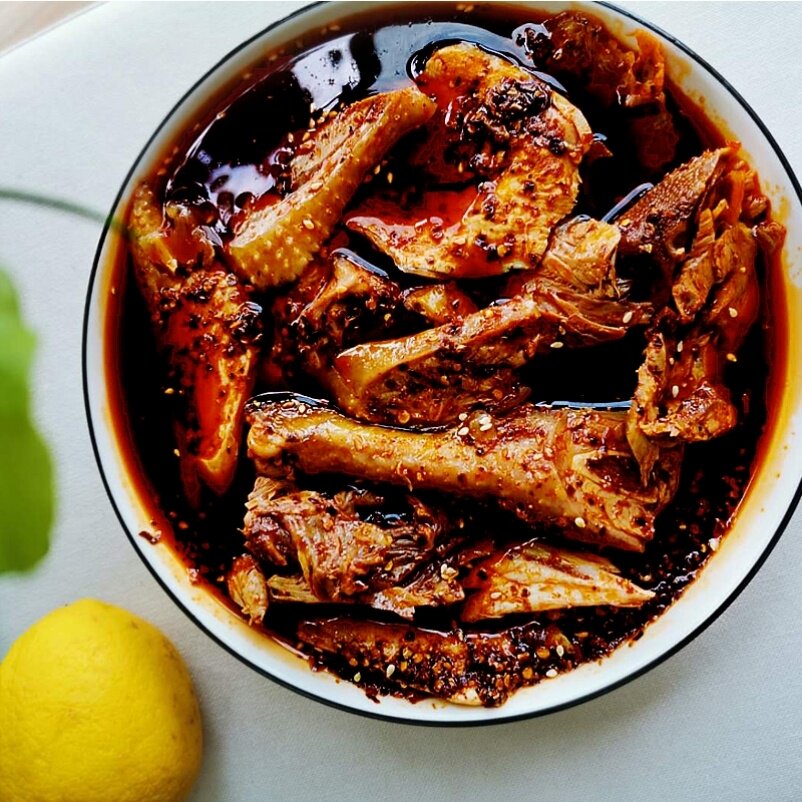 重庆丰都麻辣鸡块红油辣子凉拌鸡白切鸡调料整鸡熟食鬼城冷吃鸡