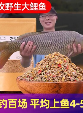 钓鲤鱼专用饵料野钓秋冬配方专钓大鲤鱼饵料鱼食主攻专攻鲤鱼套餐