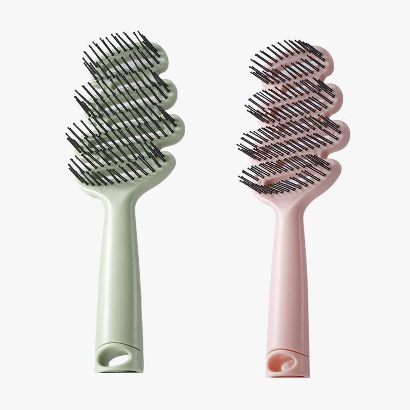 儿童镂空梳顺发不打结松针齿按摩提神高颅顶定型专用松塔梳高低针,家庭/个人清洁工具,梳子/化妆梳/按摩梳,淘宝优惠券,粉丝福利购,淘宝优惠卷