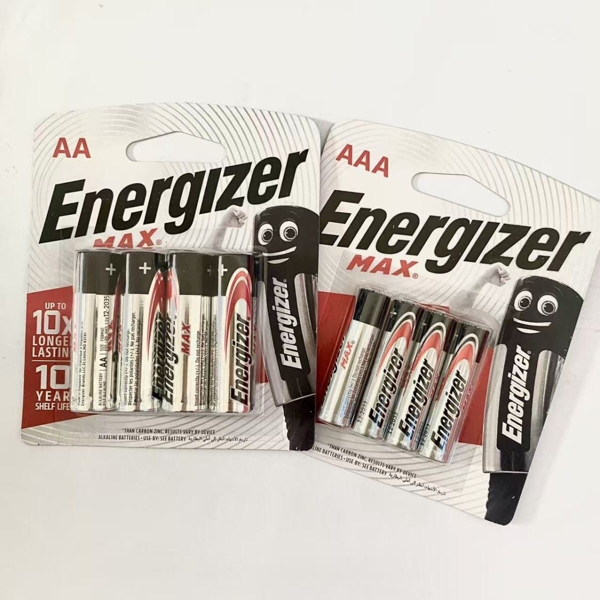 Energizer劲量5号电池AA门锁遥控鼠标电动牙刷7号AAA体重秤麦克风