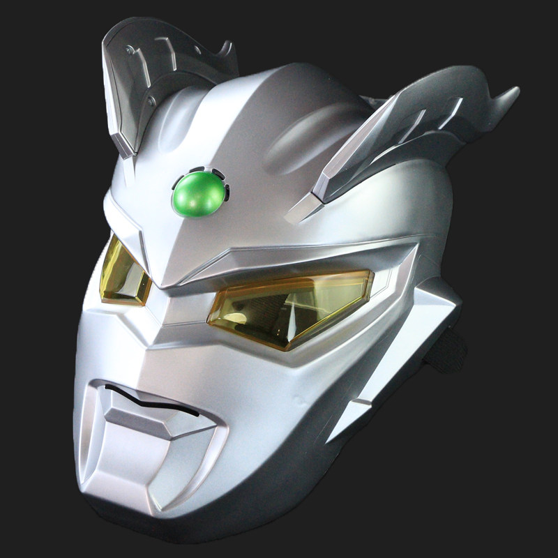 赛罗奥特曼面具 发光发声 儿童全脸塞罗头套男孩生日玩具礼物