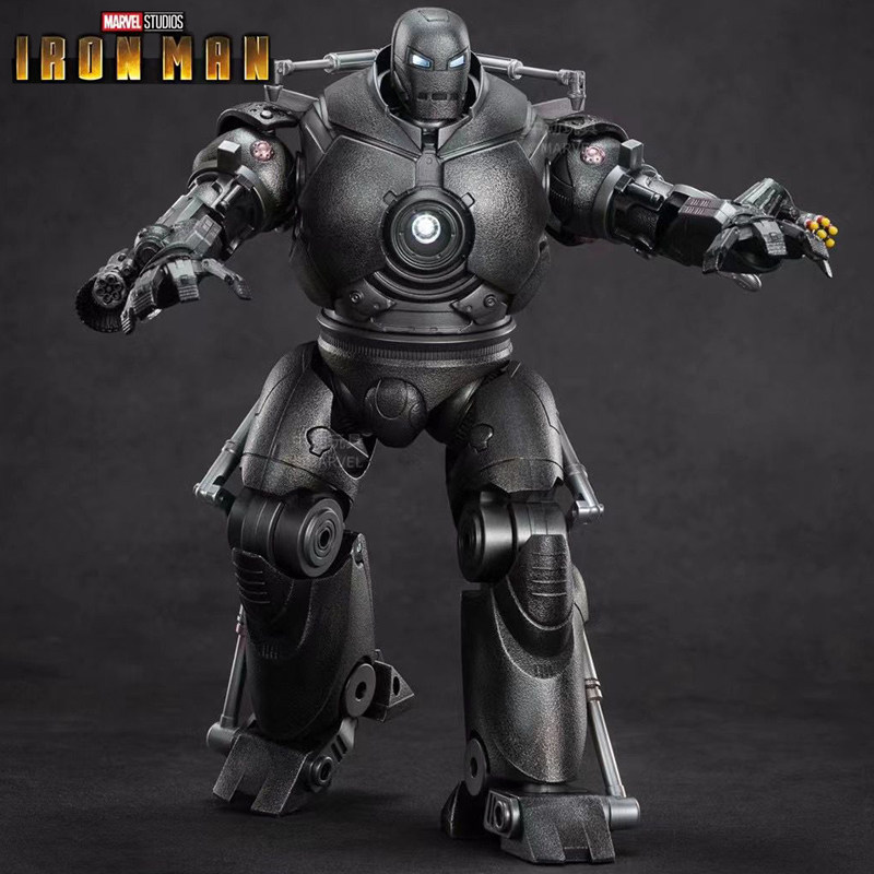 中动 铁霸王钢铁侠手办机甲模型摆件漫威铁芒果 男生玩具玩具套装