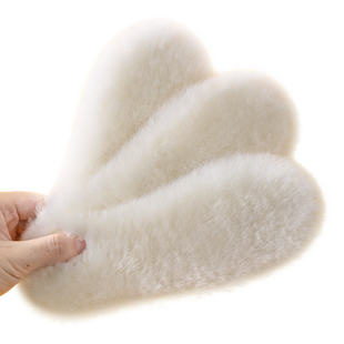 儿童羊毛棉鞋垫小孩专用冬季保暖加绒加厚男童女童毛鞋垫宝宝东北