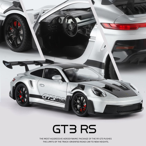 124保时捷GT3/RS合金车模