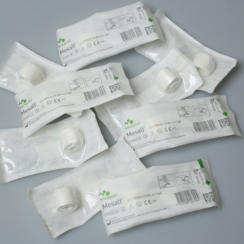 美盐mesalt高渗盐水医用无菌敷料2x100cm清洁创口吸渗出坏死物质