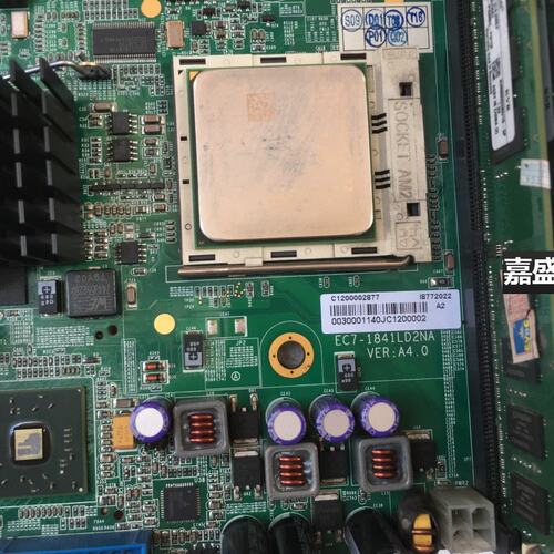 祥EC7-1841LD2NA VER:A4.0工控主板 ITX双网口带音频口 送CPU议价