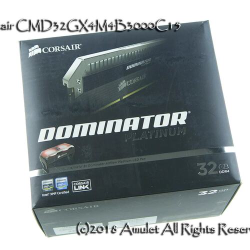 ir/海盗船 CMD32GX4M4B3000C15，DDR4 3000C15 8G*4，32G套装议价