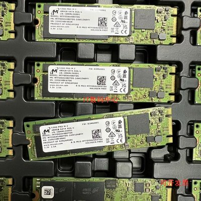 镁光 5300PRO 480G M.2 MTFDDAV480TDS-1AW1ZYY 固态硬盘议价