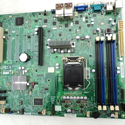X9SCI-LN4 单路四网口C204芯片组LGA1155主板议价