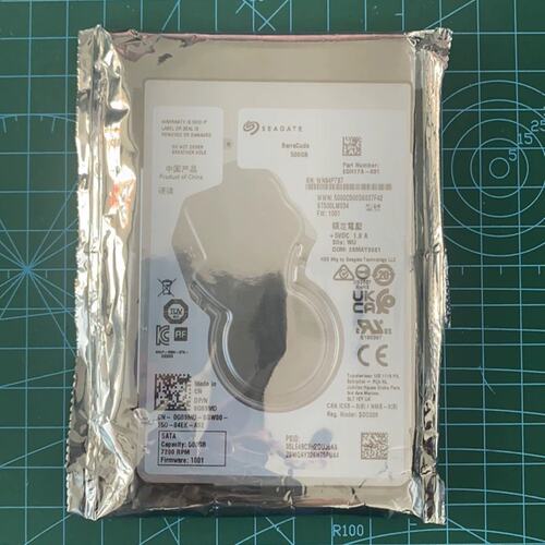 G89MD 500G 2.5寸 7200转 128M 笔记本硬盘 ST500LM034议价