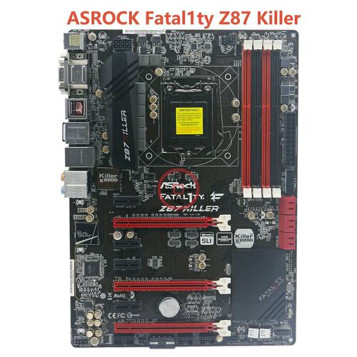 ROCK/华擎 Fatal1ty Z87 Killer主板玩家至尊杀手版支持4790K议价
