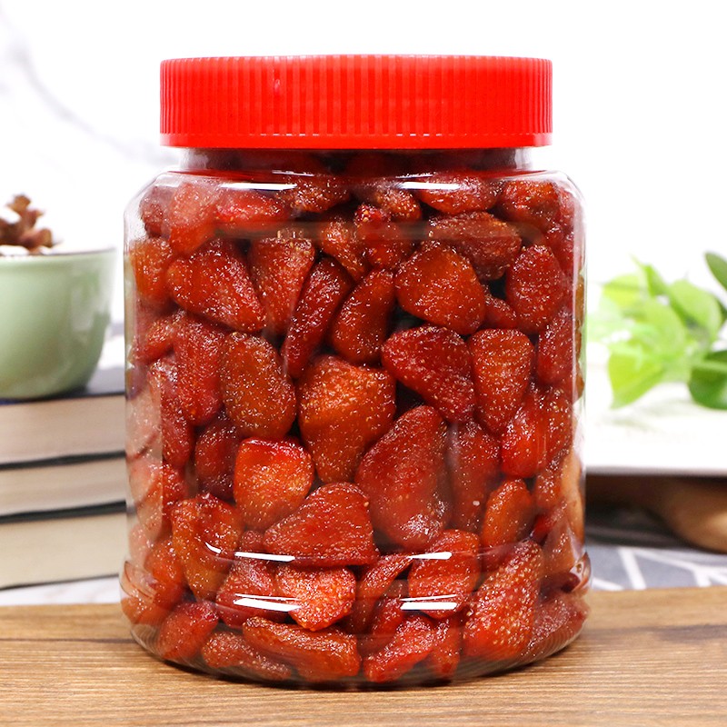 捷燕草莓干果肉烘焙用休闲零食