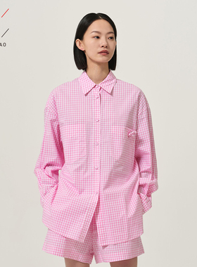 佐料女装ZDC1H178女士长袖衬衫