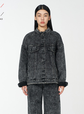 佐料女装ZDB1W074女士牛仔外套