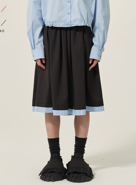 佐料女装ZDC1B021女士半身裙