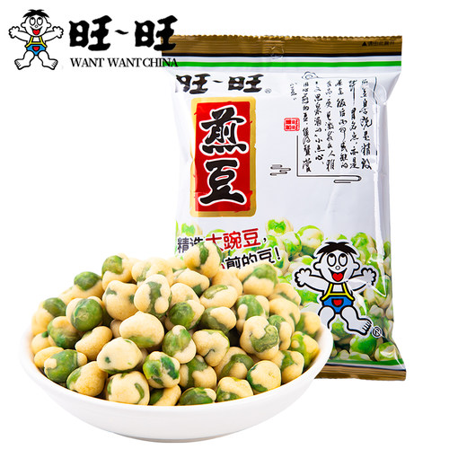 旺旺煎豆105g大包咸香脆爽