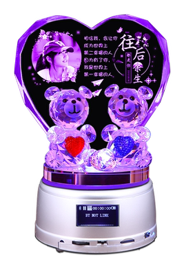 红颜一笑音乐盒生日礼物女生定制