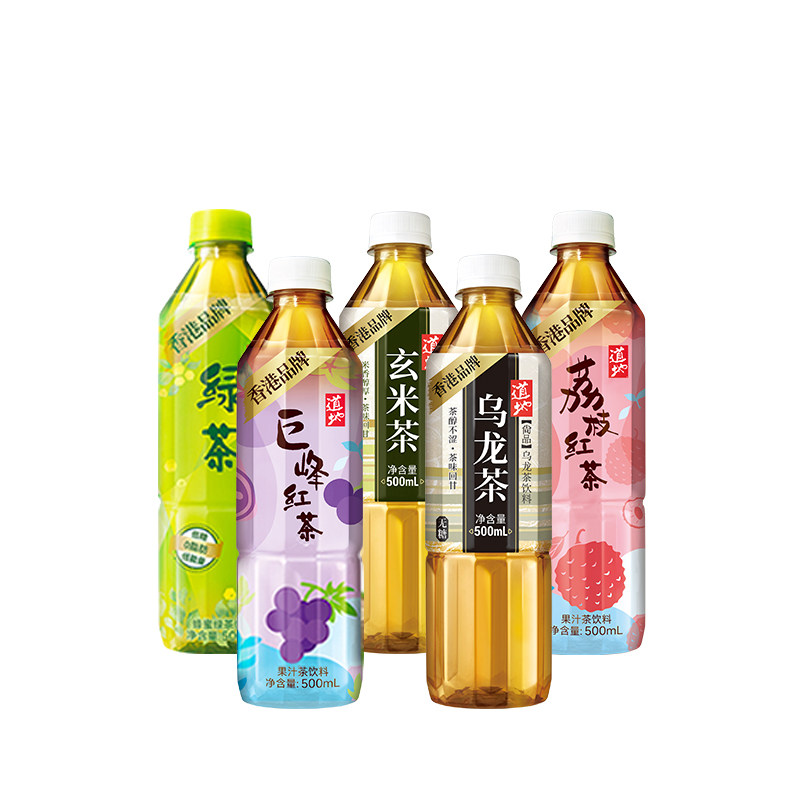 香港道地茶饮料蜂蜜绿茶巨峰葡萄红茶