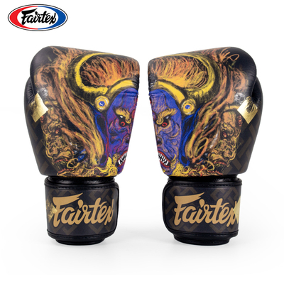 fairtex拳套泰国进口阎曼德迦拳套拳套菲泰拳击手套拳击散打搏击