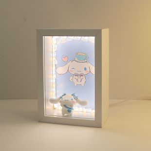 玉桂狗小夜灯生日礼物圣诞节情人节520朋友闺蜜女孩大耳狗摆件