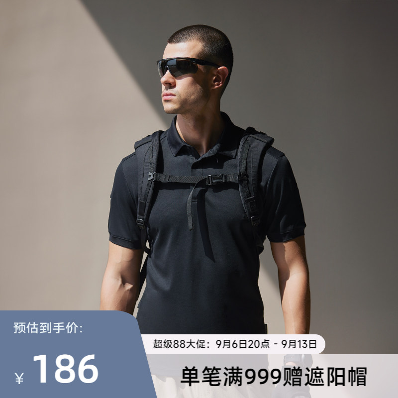 SANFO PLUS冰雾战术COOLMAX FRESH户外速干POLO衫男22818