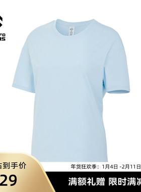 SANFO PLUS徒步休闲棉感速干YEAH野趣女子圆领T恤衫23004