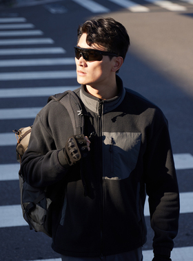 SANFO PLUS抓绒衣 猎影Polartec P200抓绒保暖秋冬夹克