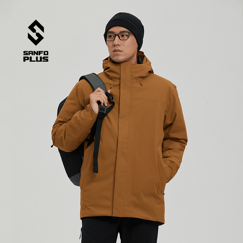 SANFOPLUS暗夜鹅绒冲锋衣