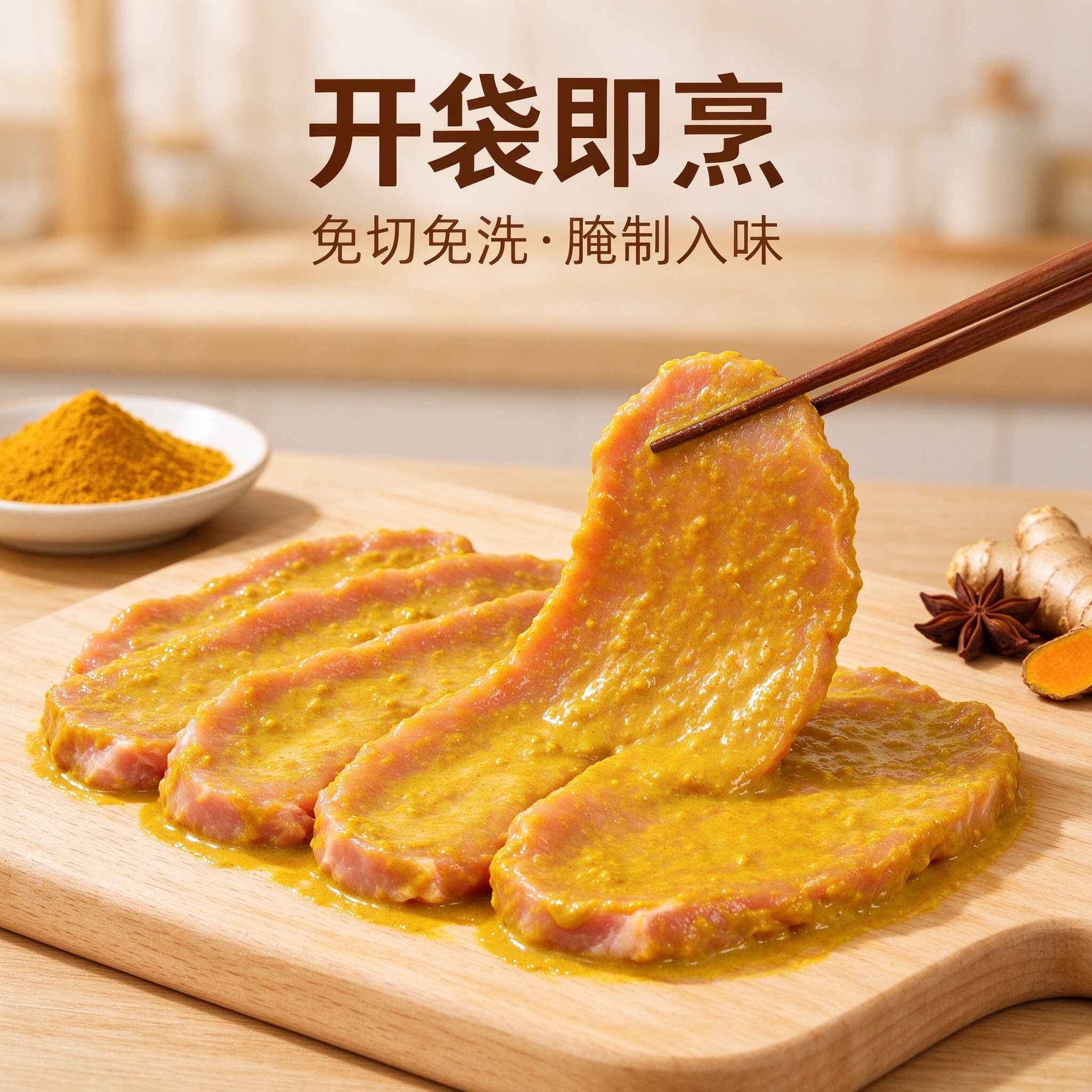 日式厚切猪排5斤半成品商用无骨炸猪排咖喱猪扒饭裹猪大排2.5kg装