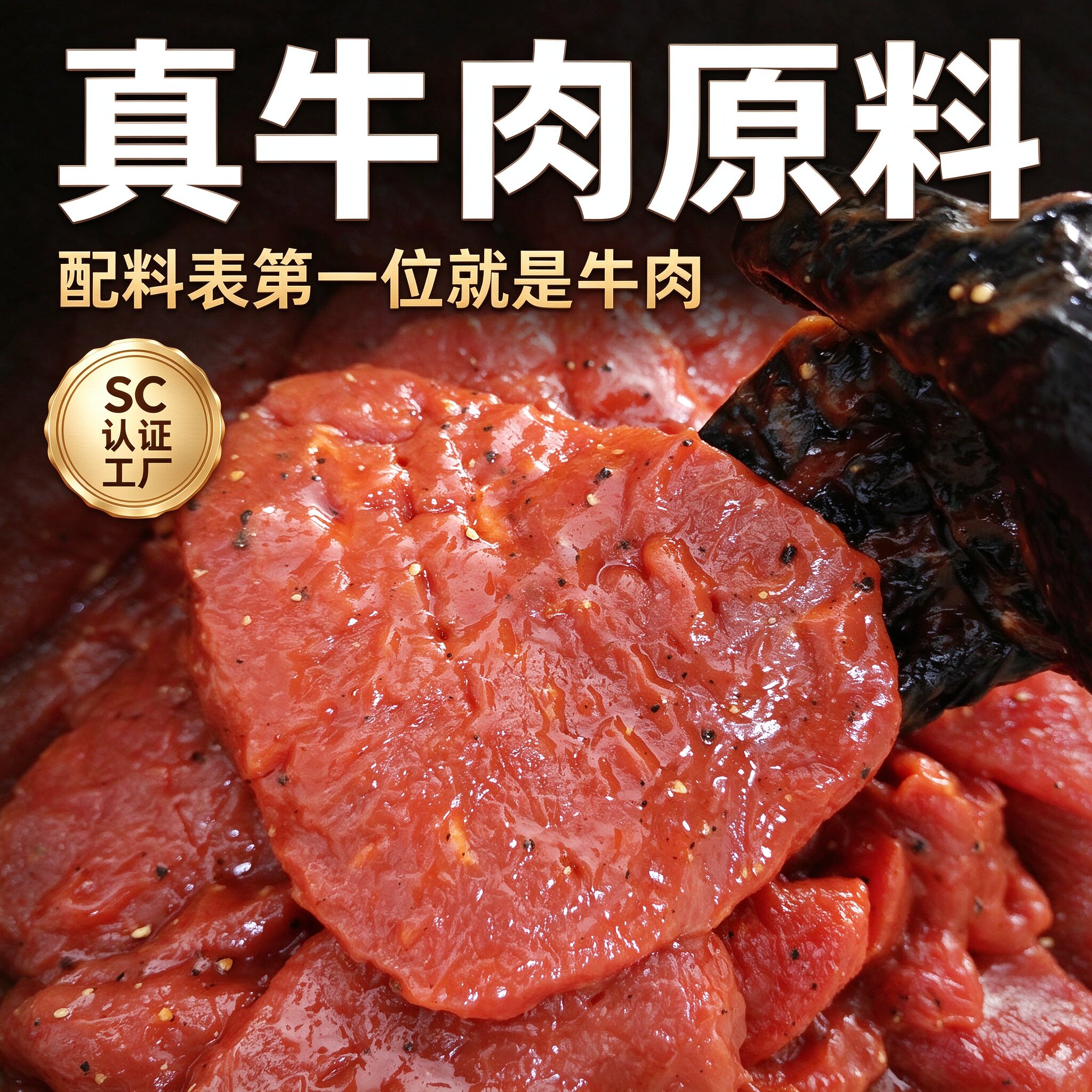 黑椒原切菲力牛排解冻即煎