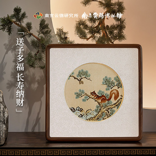 南京云锦研究所福事临门装饰画