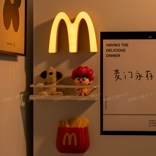 麦门小夜灯冰箱贴卡通小新公仔
