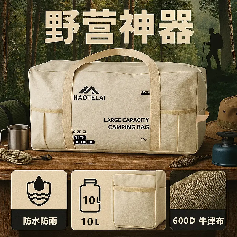 户外露营大容量收纳包
