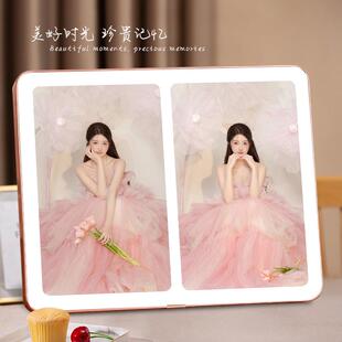 相框摆台水晶照片定制高级感洗相片加打印带冲印洗印做成相册订制