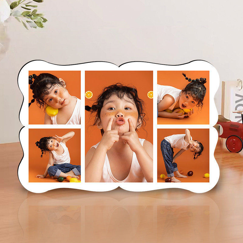 洗照片做成相框摆台定制宝宝儿童婚纱照写真9宫格摆件相册框挂墙,家居饰品,相框/画框,淘宝优惠券,粉丝福利购,淘宝优惠卷