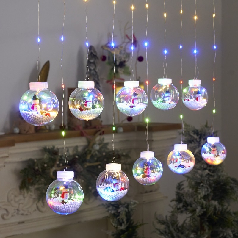 圣诞节装饰橱窗许愿球灯