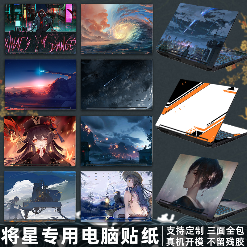 七彩虹将星x15笔记本电脑贴纸