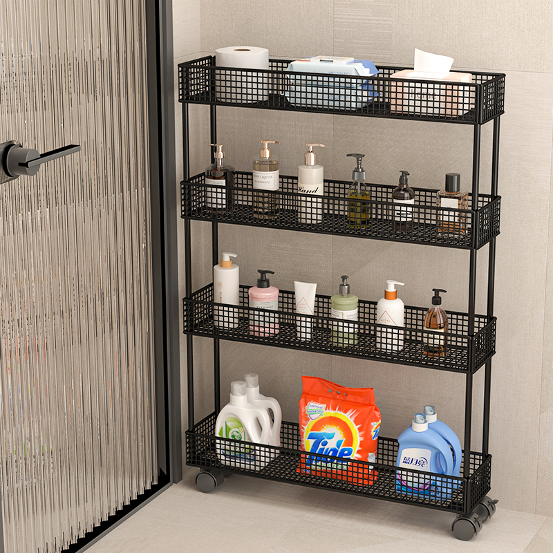 卫生间夹缝收纳柜超薄极窄