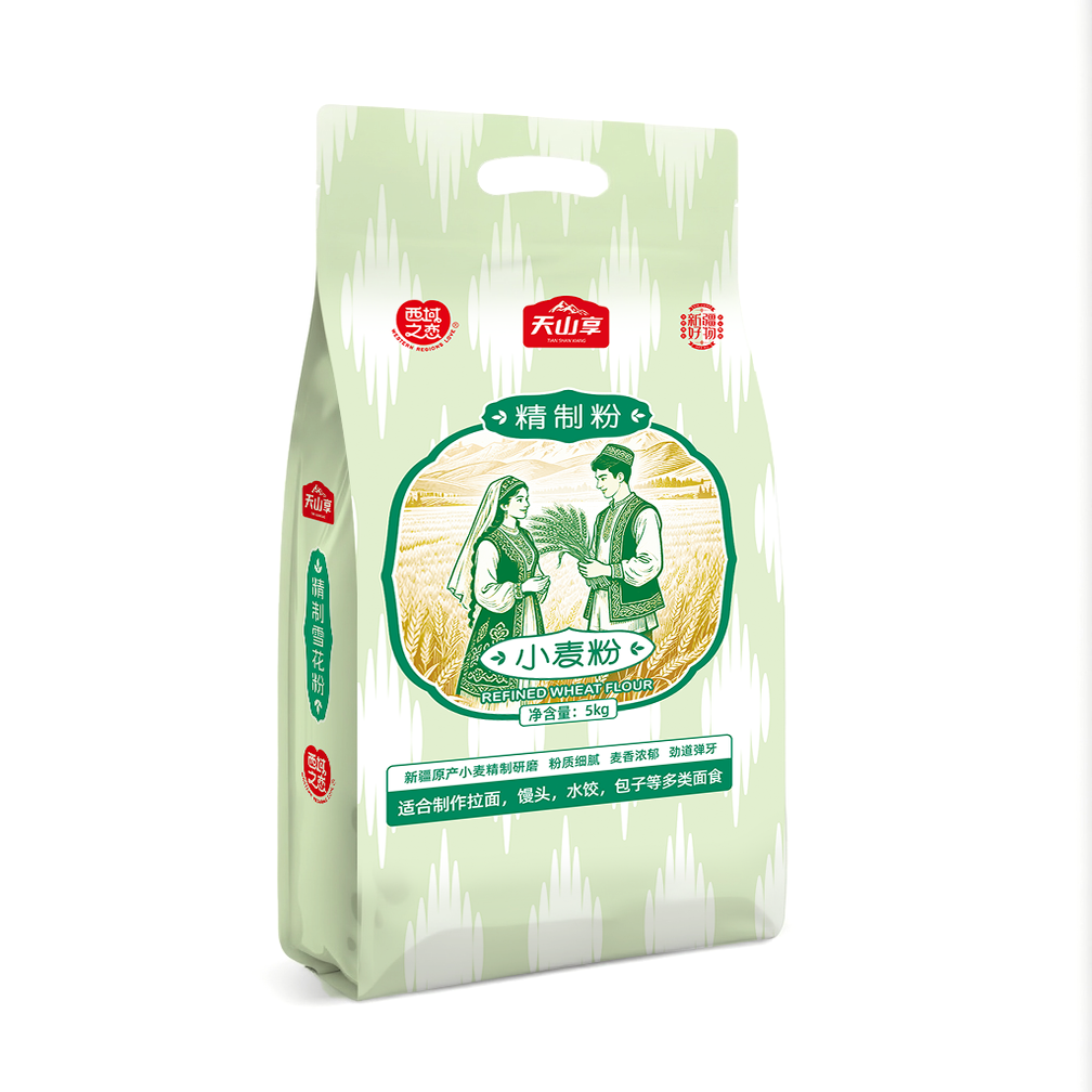 小麦粉面粉精制粉5kg新疆直发,粮油调味/速食/干货/烘焙,面粉/食用粉,淘宝优惠券,粉丝福利购,淘宝优惠卷